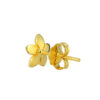 TOMEI Flower Earrings, Yellow Gold 916