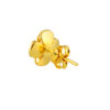 TOMEI Flower Earrings, Yellow Gold 916