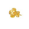 TOMEI Flower Earrings, Yellow Gold 916