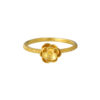 TOMEI Flower Ring, Yellow Gold 916