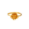 TOMEI Flower Ring, Yellow Gold 916
