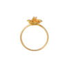TOMEI Flower Ring, Yellow Gold 916