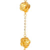 TOMEI Flower Bracelet, Yellow Gold 916