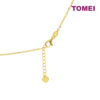 TOMEI Flower Necklace, Yellow Gold 916