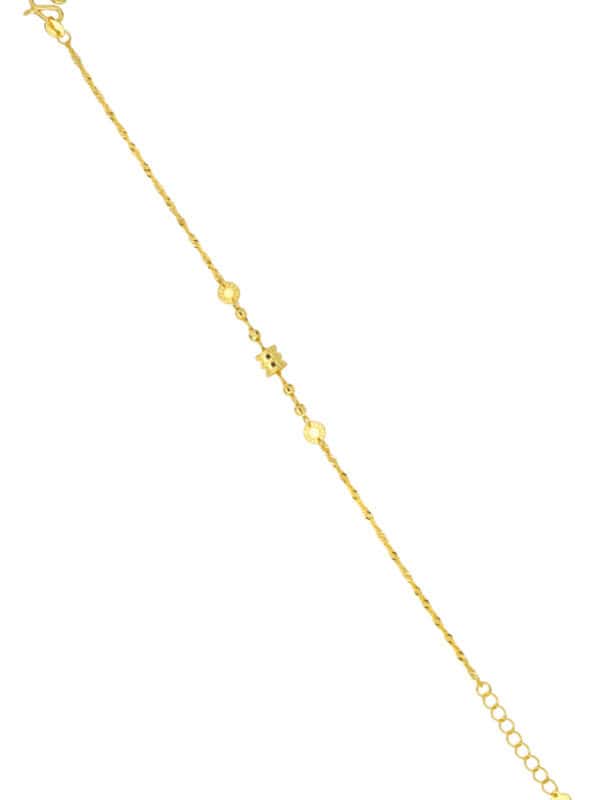 TOMEI Rolling Tube Bracelet, Yellow Gold 999