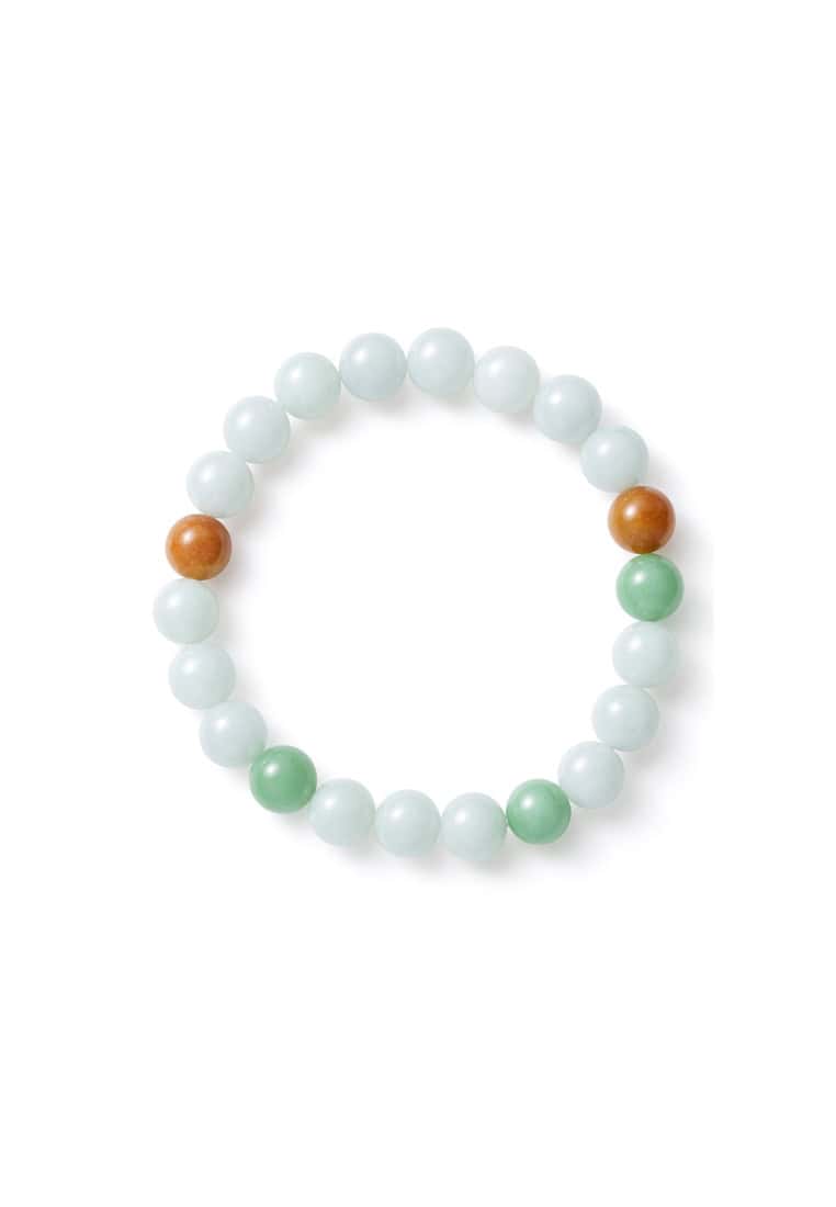 Tomei Palace Grace Tri-Tone Jade Bracelet
