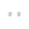 TOMEI Ball Earrings, White Gold 585/14K
